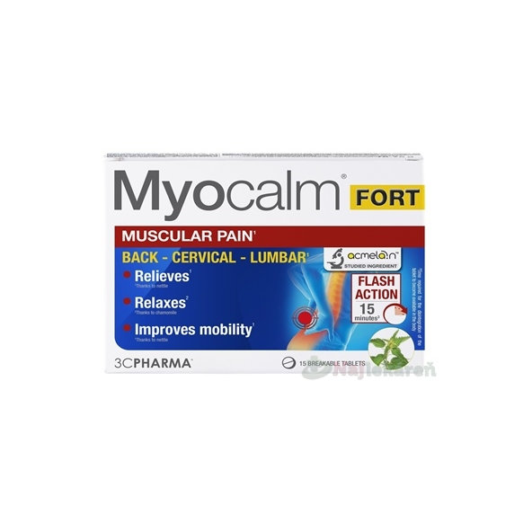 Myocalm FORT 15 tabliet