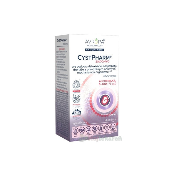 Avropa CystPharm Endomyo bylinné kvapky 50 ml