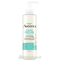 Aveeno CALM+RESTORE čistiaci pleťový gél s ovsom 200ml