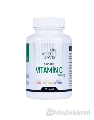 Adelle Davis VITAMÍN C 1000 mg 60 kapsúl kúpite na Najlekaren.eu