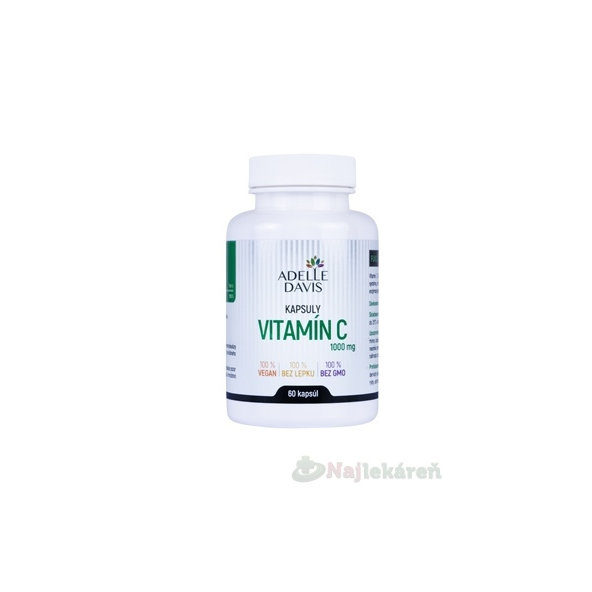 Adelle Davis VITAMÍN C 1000 mg 60 kapsúl