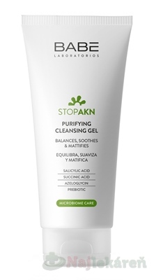 BABÉ AKNÉ Hĺbkovo čistiaci gél 200ml