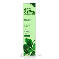 EcoDenta Brilliant Whitening mint zubná pasta 100 ml