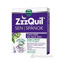 ZzzQuil SPÁNOK na celú noc 28 tabliet