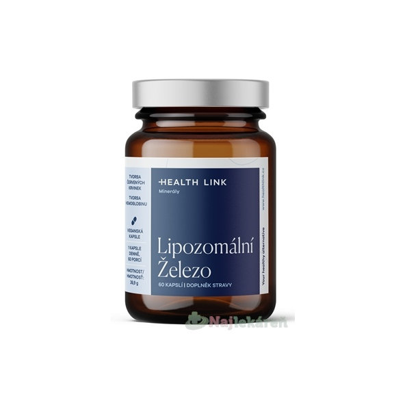Health Link Lipozomálne železo 60 kapsúl