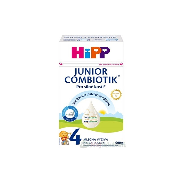 HiPP 4 JUNIOR COMBIOTIK mliečna výživa pre batoľatá 24m+ 500 g