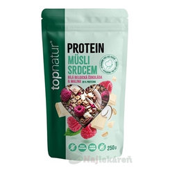 topnatur PROTEIN Müsli srdcom Biela Čokoláda & Malina 250 g