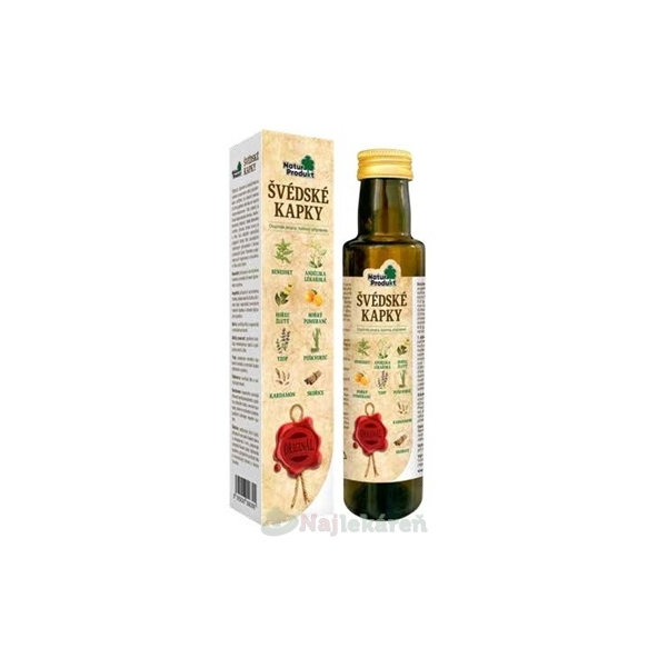 NaturProdukt ŠVÉDSKE KVAPKY 250 ml