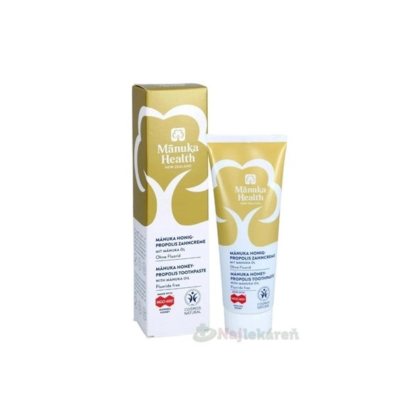 Manuka Health MANUKA HONEY Zubná pasta MGO 400+ 75 ml