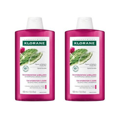 KLORANE Hydratačný šampón s opunciou 2x400ml