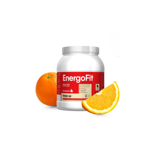 kompava EnergoFit prášok príchuť pomaranč 500 g