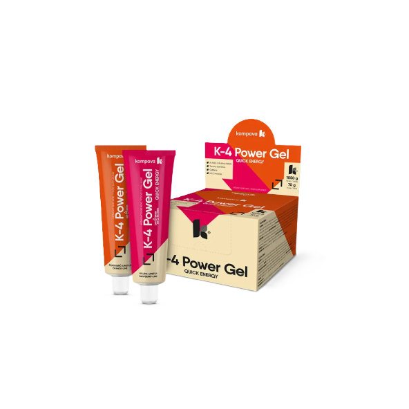 kompava K-4 Power Gel pomaranč-limetka 15x70 g