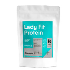 kompava Lady Fit Protein prášok príchuť vanilka 500 g