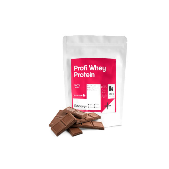kompava Profi WHEY Protein príchuť čokoláda 500 g