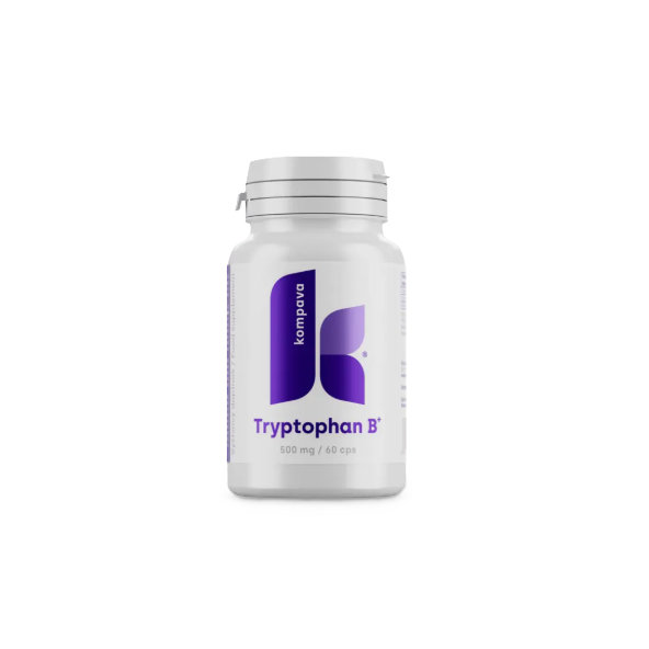 kompava Tryptofan B+ 500 mg 60 kapsúl
