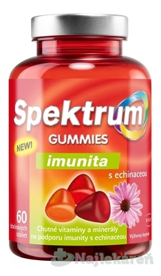 Spektrum GUMMIES Imunita s echinaceou želatínové tablety 60 ks