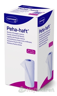Peha-haft kohézne fixačné ovínadlo 10cm x 4m 1 ks