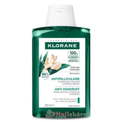 KLORANE ŠAMPÓN proti lupinám s galangalom 200 ml