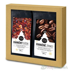 FYTO Darčeková kazeta sypaný čaj 70 g a zrnková káva 70 g