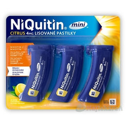 NiQuitin Mini Citrus 4mg pastilky 3x20ks