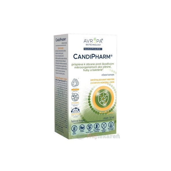 Avropa CandiPharm bylinné kvapky 50 ml