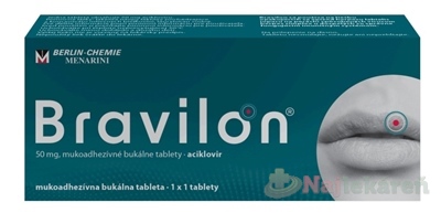 Bravilon 50 mg tableta 1 ks