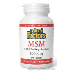 Natural Factors MSM 1000 mg 90 kapsúl