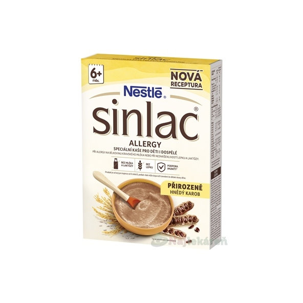 Nestlé Nemliečna kaša SINLAC Allergy 250 g