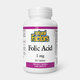 Webber Naturals Kyselina listová (folát) 1 mg - Natural Factors 180 tabliet