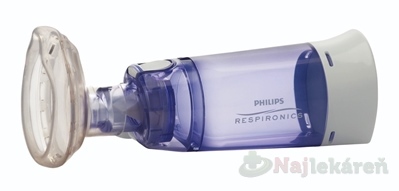 OptiChamber Diamond KOMORA S small Lite touch na inhaláciu lieku 1ks