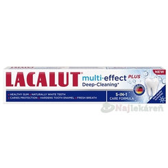 LACALUT MULTI-EFFECT + Deep Cleaning zubná pasta 75 ml