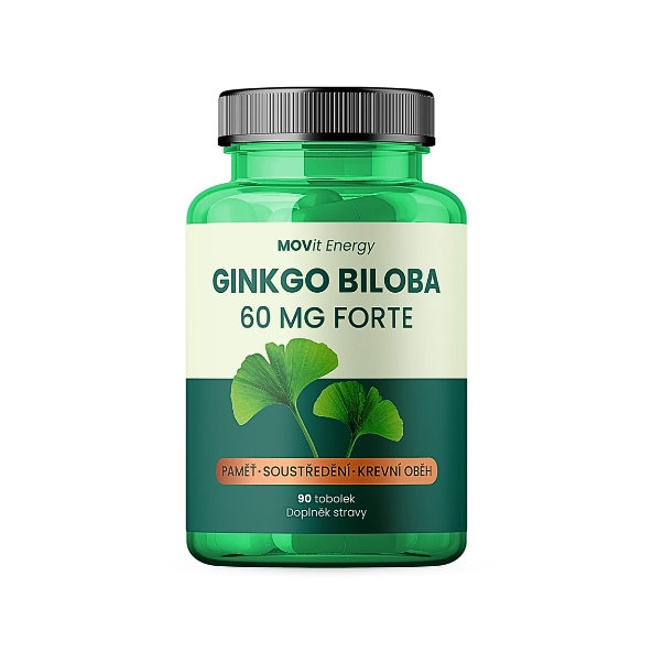 MOVit Energy Ginkgo Biloba Forte 60 mg 90 kapsúl