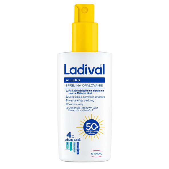 LADIVAL ALLERG sprej SPF 50+ na opaľovanie 150ml