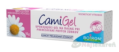 Boiron CamiGel pri prerezávaní zúbkov 15 g