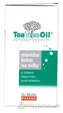 Dr. Müller Tea Tree Oil MASÁŽNY KRÉM NA NOHY 200 ml