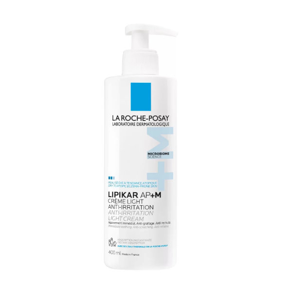 LA ROCHE-POSAY Lipikar AP+M Light ľahká textúra balzam 400ml