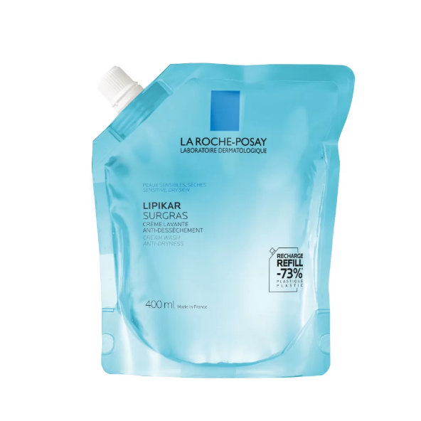 LA ROCHE-POSAY Lipikar Surgras sprchový gél náplň 400ml