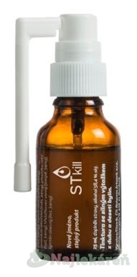 STkill tinktúra s ústnym aplikátorom 25 ml