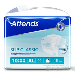 ATTENDS Slip Classic 10 XL plienkové nohavičky 15 ks
