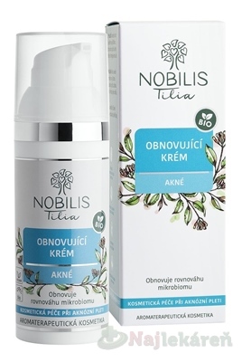 NOBILIS Tilia BIO Obnovujúci krém Akné na aknóznu pleť 50ml