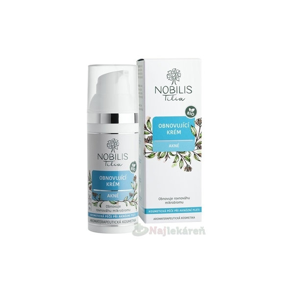 NOBILIS Tilia BIO Obnovujúci krém Akné na aknóznu pleť 50ml