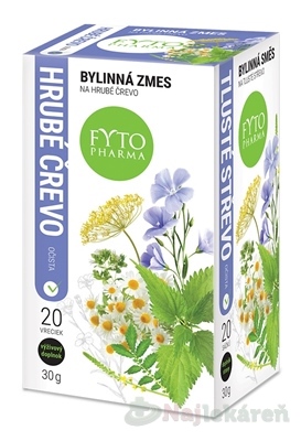 FYTO Bylinná zmes na Hrubé črevo 20 vrecúšok