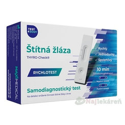 MAXIMEDICAL Rýchlotest Štítna žľaza samodiagnostický test z krvi 1 set