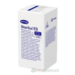 STERILUX ES kompres nesterilný so založenými okrajmi 13 vlákien 8 vrstiev (5cmx5cm) 100 ks