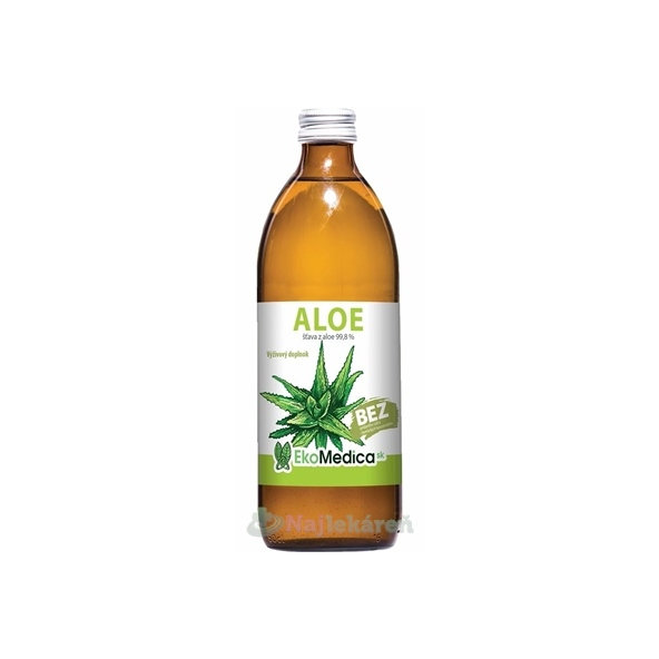 EkoMedica SK Aloe šťava 99,8% 500 ml