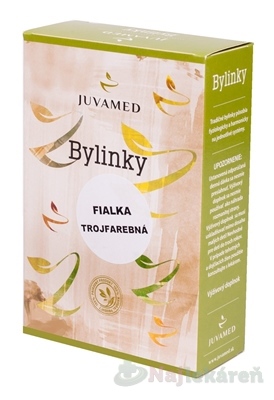 JUVAMED Fialka Trojfarebná bylinný čaj sypaný 40 g kúpite na Najlekaren.eu