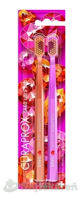 CURAPROX CS 5460 ultrasoft Žiarivá edícia 2 ks