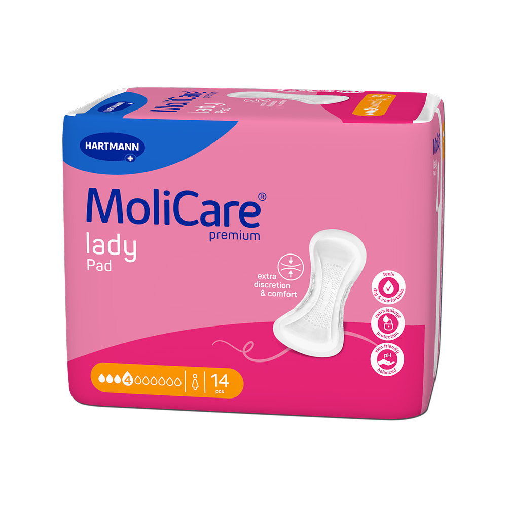 MoliCare Premium lady pad 4 kvapky, inkontinenčné vložky 14ks
