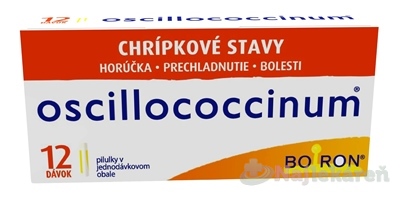 OSCILLOCOCCINUM homeopatický liek na chrípkové stavy 12x1g kúpite na Najlekaren.eu