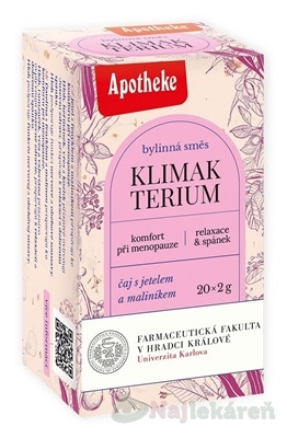 APOTHEKE FARMA KLIMAKTÉRIUM bylinná zmes v nálevových vreckách 20x2 g